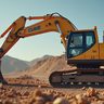 How are excavators used in the mining industry?