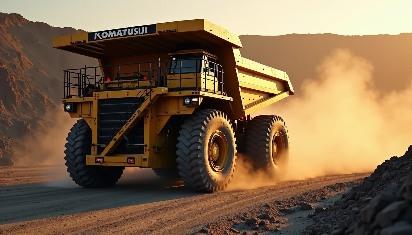 Komatsu PC9000-12 Global Launch Delivers 8000 Tons Per Hour Capacity for Surface Mining