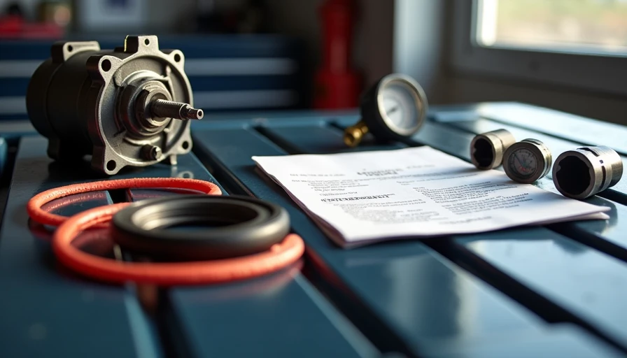 Visual context for hydraulic pump repair