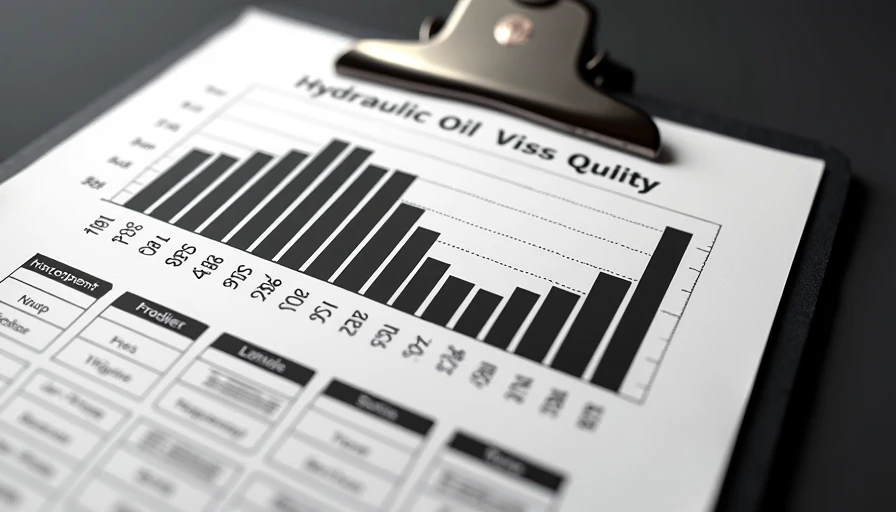 Illustration for hydraulic oil viscosity chart
