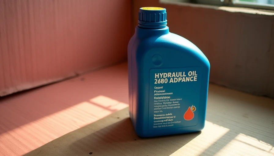 Illustration for hydraulic oil additive packages explained