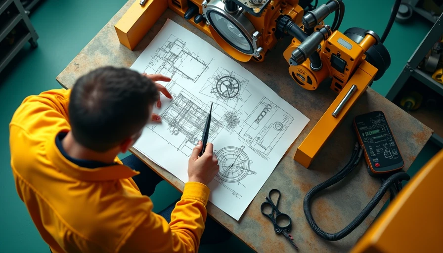 Illustration for hydraulic system troubleshooting
