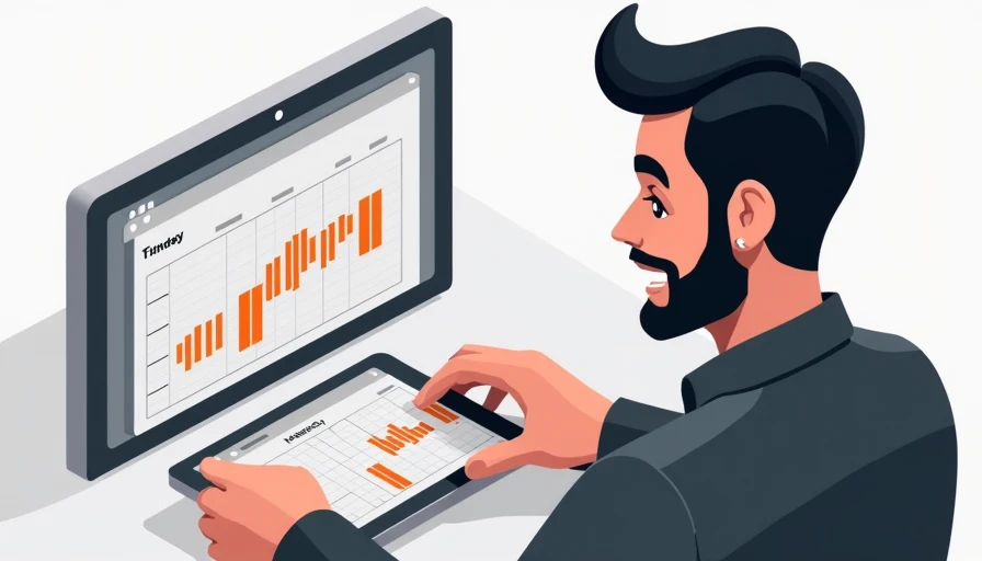 Illustration for fleet maintenance software with scheduling