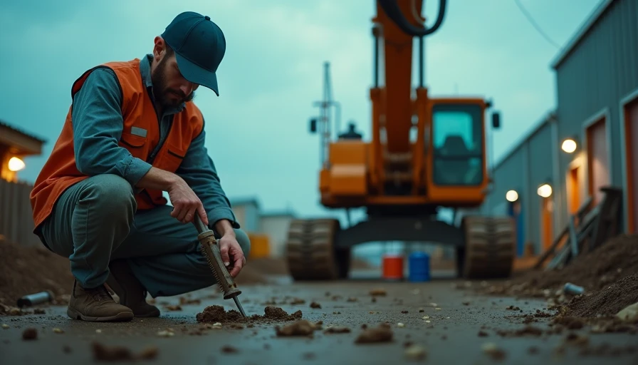 Visual context for heavy equipment lubrication schedule