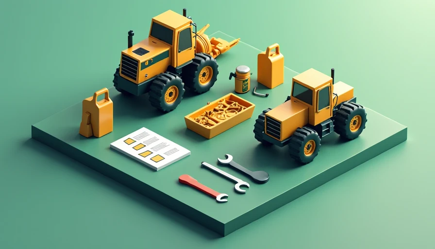 Illustration for Heavy Equipment Maintenance