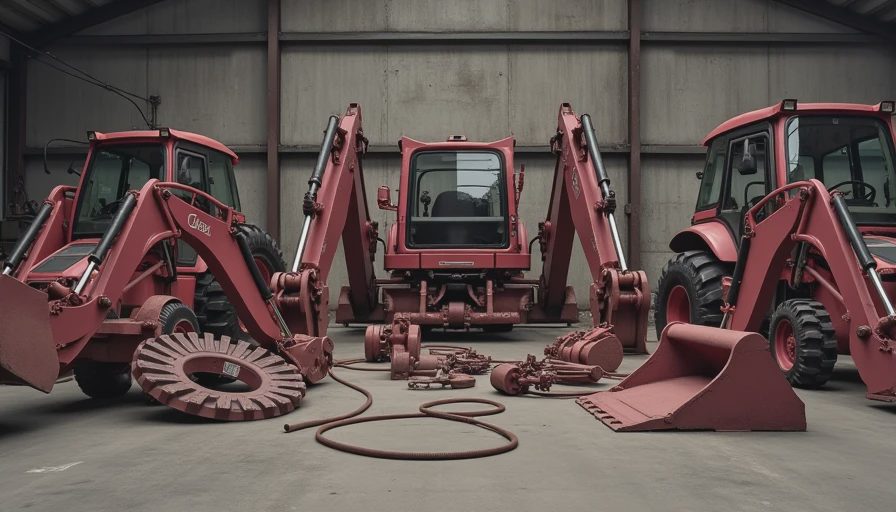 Visual context for terramite backhoe
