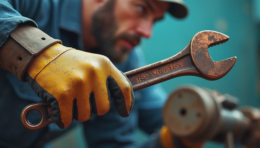 Illustration for tools/equipment used for heavy equipment operator