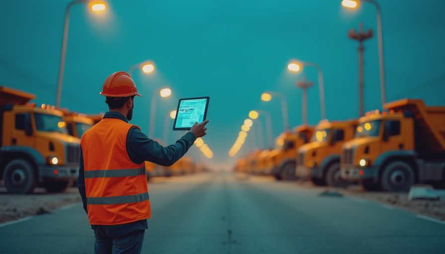 Illustration for how do construction telematics help in reducing cost