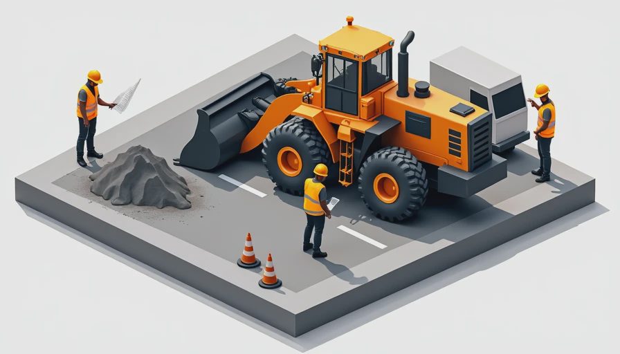 Illustration for bulldozer d 10