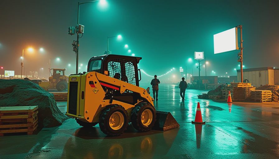 Visual context for caterpillar tul100 compact loader