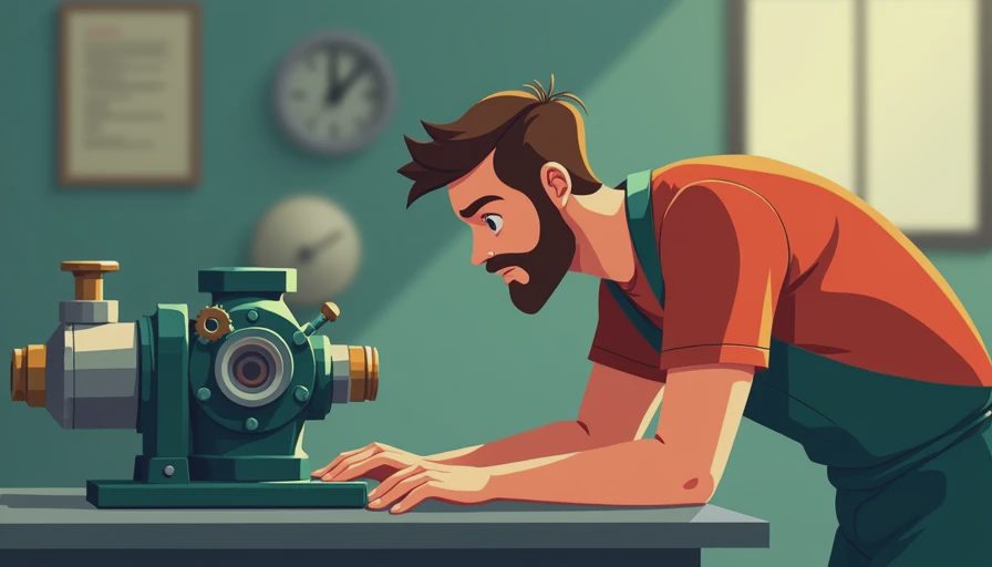 Illustration for hydraulic pump making whining noise
