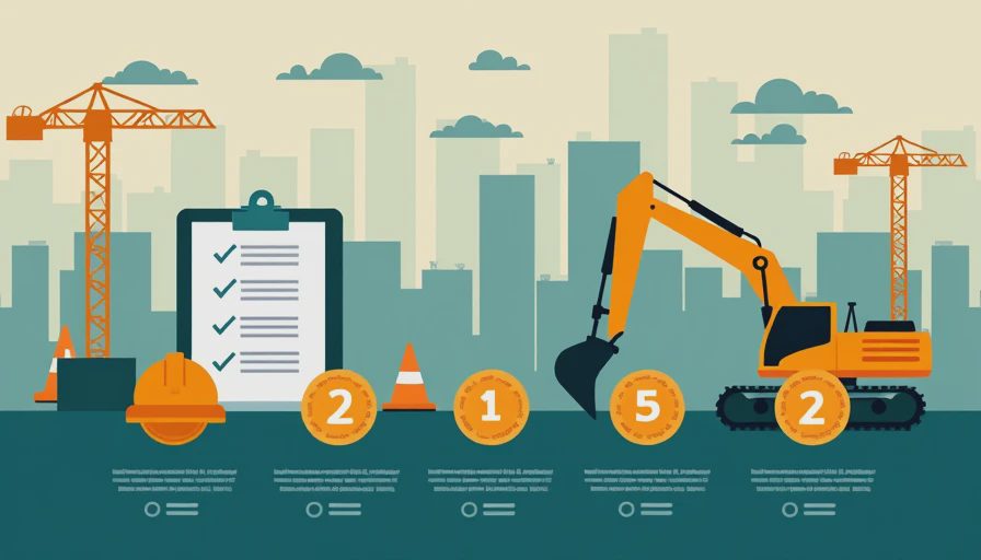 Illustration for heavy equipment daily inspection checklist