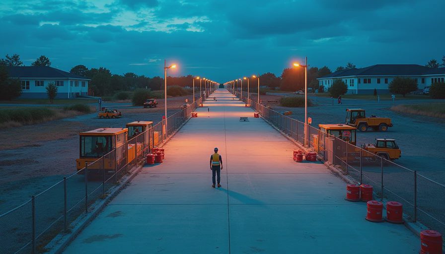 Visual context for construction site security best practices