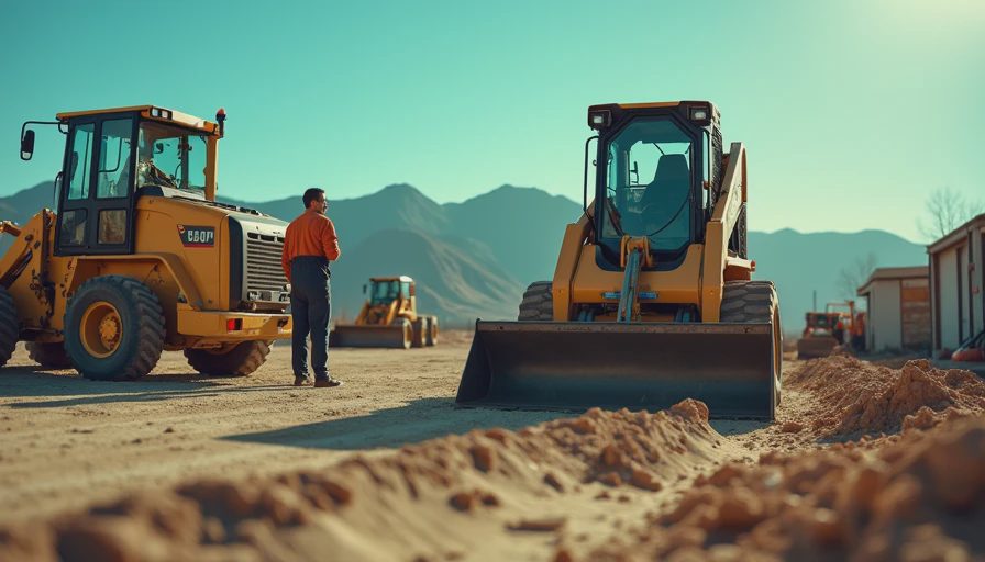 Visual context for skid steer loader maintenance