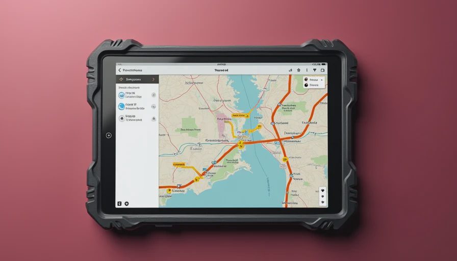Visual context for GPS fleet tracking for construction