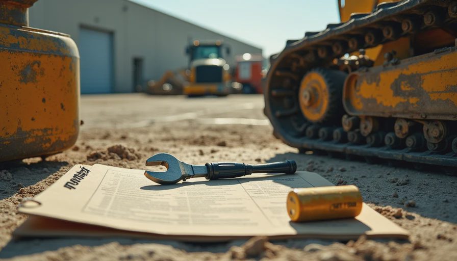 Visual context for compact track loader maintenance