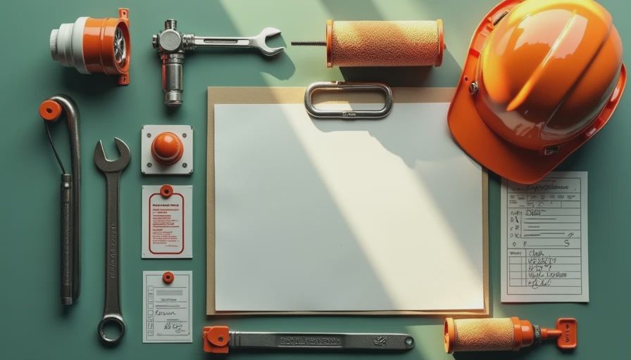 Visual context for construction equipment maintenance best practices